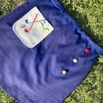 Vintage 70s David Smith golf print skort Blue Size L Photo 7