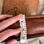 Vintage Leather Boho Hippie Purse Brown Photo 12