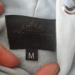 Unplugged World Tour Hoodie Size Medium Light Blue Heavy Duty Photo 1