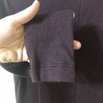 Akris  Deep Purple Lightweight Sweater in Lamb Leather, Silk, Cashmere Size 10 Photo 4