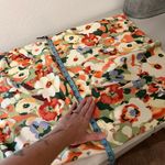 Abercrombie & Fitch  Multi Colored Garden Floral Silky Mini Dress Size XL Photo 7