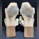 Circus by Sam Edelman Circus NY Cream‎ Strap Gathered Flat Sandals Size 8.5 Logo Square Platform Photo 1