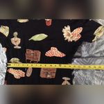 Vintage 90's Black With Flower & Accessories Maxi Dress Medium Photo 6