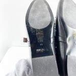 Anthropologie Bibi Lou  Leather Studded Mary Jane Ballet Flats Black 10 / 40 Photo 3