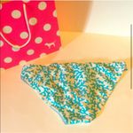Old Navy Tiffany Blue Coral print on White design Bikini Bottom New no tag Photo 5