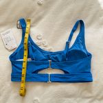 Time & Tru NWT  Cage Back Bikini Top - Royal Blue - S Photo 8