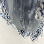 Sail To Sable  Gingham Cotton‎ Eyelet Floral Embroidery Flutter Sleeve Midi Dress Photo 9