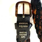 Capezio Argentina  colorful braided leather belt Photo 6