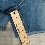 Juicy Couture  Shortall Raw Hem Casual Stretch Blue XL NWT Photo 3