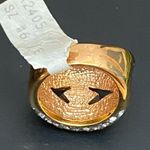 Vintage Blue Sapphire Rhinestone Gold Photo 14