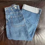 Free People  Palmer We The Free Cuffed Jeans Photo 0