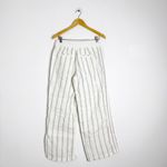 Athleta Cabo Linen Striped Wide-Leg Pants – Size 8 Photo 1