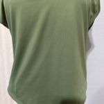 Pinkm Style Olive Green Lace Trim V Neck Sleeveless Lined Stretchy Bodysuit XXL Photo 2