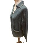 Woolrich  Vintage 90’s Women’s Teal Green Speckled Knit Cardigan – Size Medium Photo 5