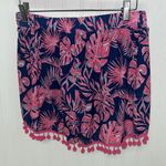 Simply Southern  Pink Palm Shorts. Photo 2