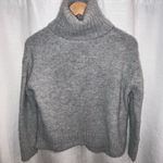 Lulus Favorite Dream Heather Grey Turtleneck Sweater Womens XS Cabincore READ Photo 1