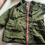 jacket Cabi Expedition jacket double breasted pockets scrunched sleeve Photo 5