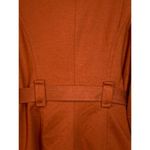 Valerie Bertinelli Womens Tie Waist Shawl Collar Jacket Orange Size Medium Photo 4