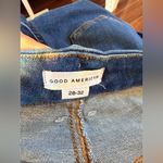 Good American High Rise Super Stretchy Dark Blue Jeans Photo 4