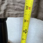 Vince . Dress Womens Size 4 Taupe Sleeveless Smocked A-Line V-Neck Casual Chic Photo 5