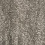 Soft Surroundings Sweater Womens Large Taupe Metallic Fuzzy Eyelash Knit Casual Photo 5