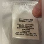 Z Supply 🆕NWT   Asher V Neck Tee White Size Large 100% Cotton Relaxed Fit Photo 11