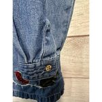 Bobbie Brooks‎ Blue Denim Shirt Womens Medium Button Up Embroidery Western Photo 5