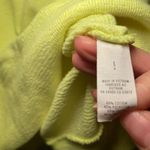 Aerie  Neon Green Loungewear Crewneck Pullover Sweatshirt Women's size Large Photo 7