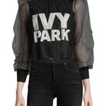 Ivy Park NWT Black Festival Tulle Top XXS Photo 0