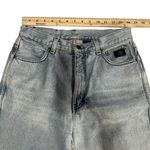 Harley Davidson 2003 Vintage Womens Classic Jeans Size 10R Inseam 30 Light Wash Photo 4