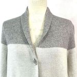 Bianco&Blu Made in Italy Gray Black knit Sweater Coat Size M Size M Photo 4