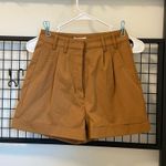 NWOT | Mi‎ Ami women’s cuffed shorts — XS Brown Photo 0