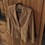 Giorgio Armani vintage Black Label Blazer Tan Brown Single Breasted Front Pocket Photo 1