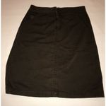J.Crew  Chino Brown Skirt Womens Size 6 Weathered Broken In Classic Twill Photo 3