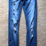 Mudd Ripped Skinny Blue Jeans Photo 0