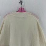 MNG V Neck Oversized Sweater Womens Large Cream Photo 7