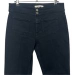 Dorothee Schumacher Black Slim Crop Pants Women’s M Front Seam High Rise Size M Photo 2