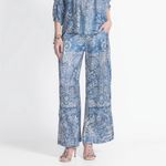 Johnny Was Lauchlen Wide leg Silk Pants. Size L Photo 11