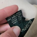 Vintage 90's Bushwacker khaki linen blend belted sheath dress size 8 Photo 5