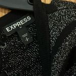 EXPRESS  Metallic Shimmer Lace Up Animal Print Stretchy Mini Dress Size Small‎ Photo 3