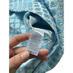 Hill House Cher Snowflake Light Blue Brocade Mini Dress Size Large Photo 9