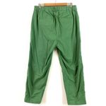 Universal Standard Breezy Weekend Cropped Straight Trouser Pant Elm Green XS Photo 6