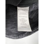 Athleta Cowl Hoodie Pullover Small Womens Black Gray Heather Thumb Holes Photo 5