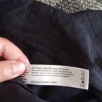 Eileen Fisher Classic Black Midi Dress Sleeveless Organic Linen Viscose Size P/t Photo 9