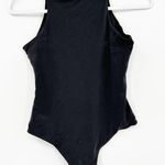 SKIMS Fits Everybody High Neck Onyx Black Sleeveless Bodysuit Size M Photo 2