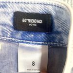 EXPRESS Mid Rise Covered Button Fly Boyfriend Jean Shorts Size 8. Photo 5