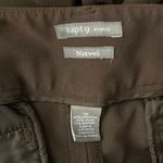 Apt. 9  Maxwell Stretch Career Dress Pants 10 Brown Straight Leg Pockets Button Zip Photo 4