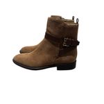 Nine West  Women's Hoken Ankle Boot size 7.5 Suede With Zipper Photo 8