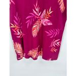 Croft & Barrow  NWT Classic Tee Crew Neck Short Sleeve Shirt Tropical Size XL Red Photo 8