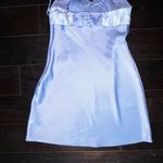 Urban Outfitters Blue  Perrie Lace
Inset Slip Dress Size XS mini flowy chemise up Photo 6